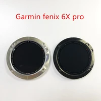 original for garmin fenix 6x pro lcd screen panel black 010 02157 00 titanium carbon gray replacement original parts