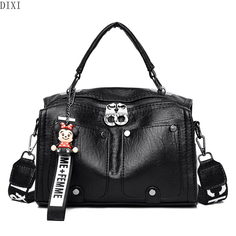 

Женская сумка через плечо DIXI, Повседневная маленькая и легкая сумка-мессенджер из искусственной кожи, 2021