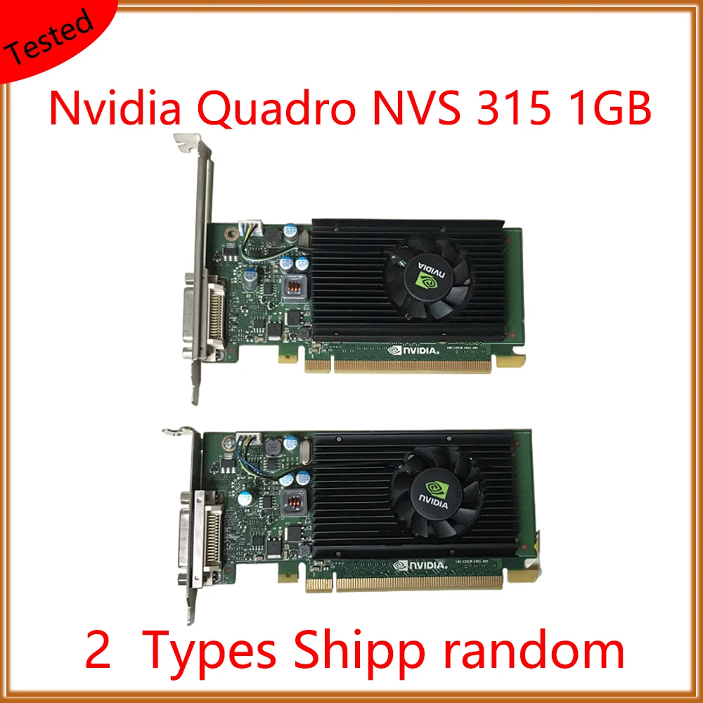 

Quadro NVS 315 1GB 100% Original Graphics Card For NVIDIA Nvidia VGA Dual Monitor
