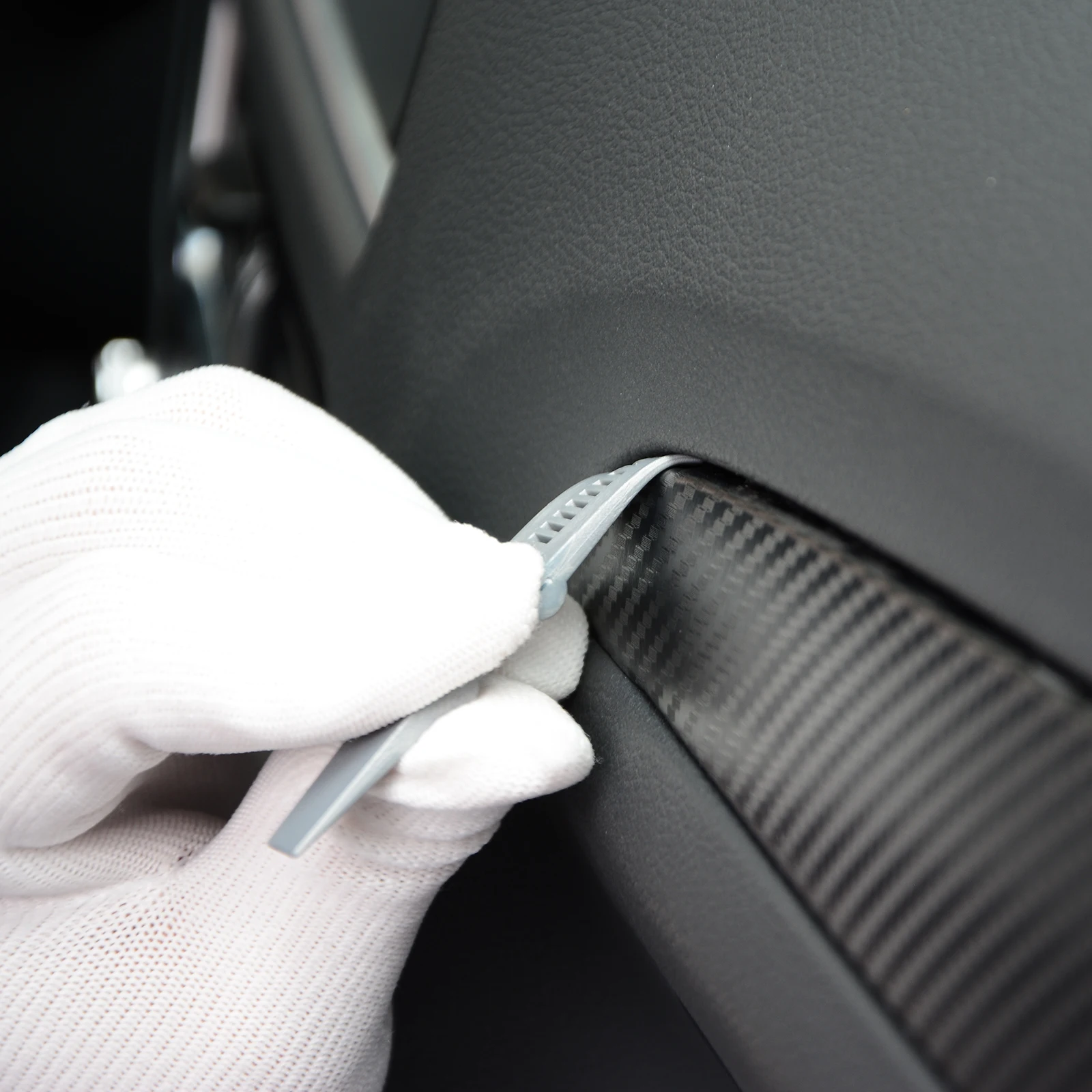 Скребок FOSHIO для автомобильной виниловой пленки скребок удаления клея углеродное