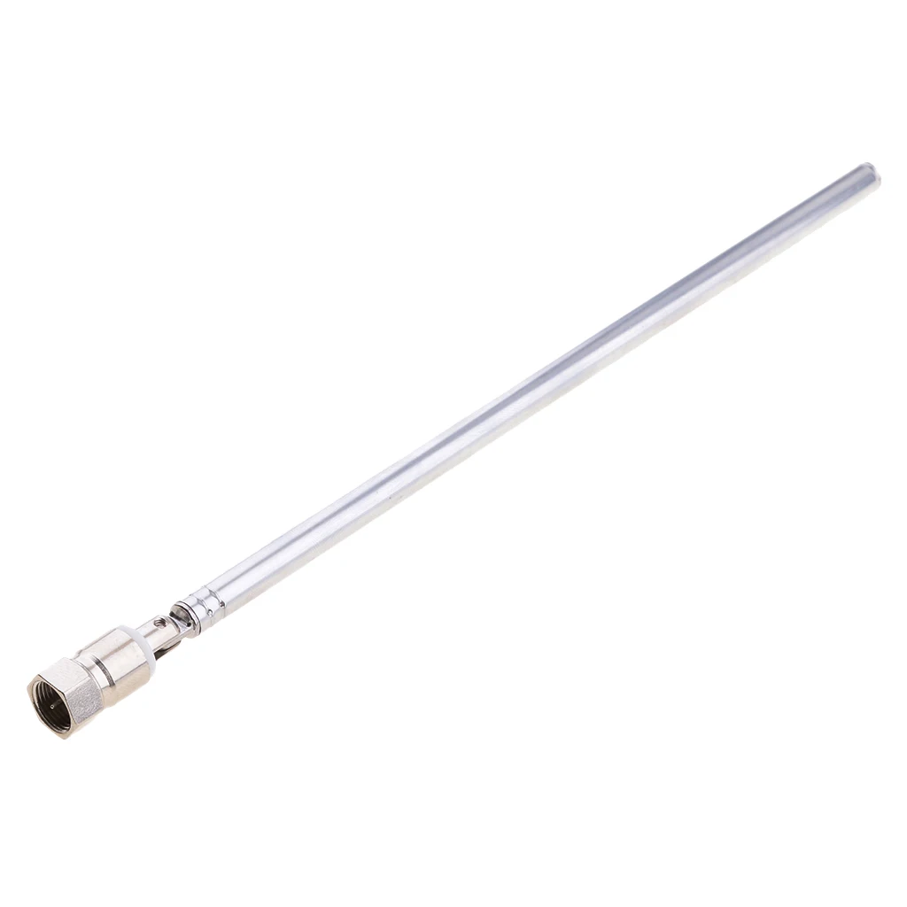 

Handheld Antenna 7 Section F Type Connector for TV AM FM Radio
