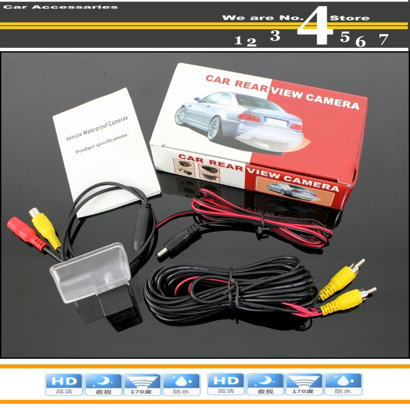 Камера заднего вида LiisleeFor TOYOTA Camry XV50 камера для тюнинга автомобиля PAL/NTSC CCD + RCA |