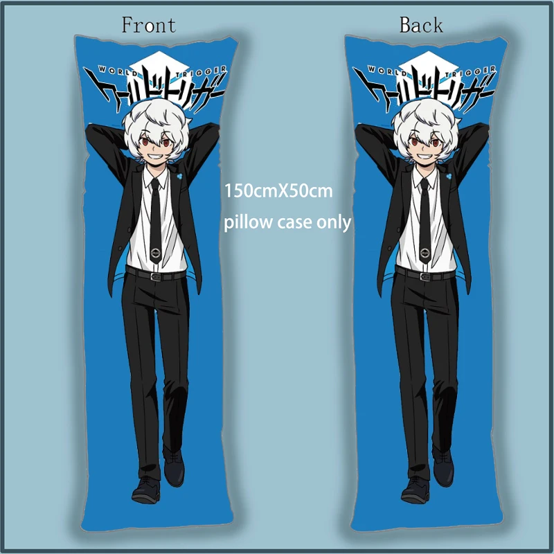 

Чехол на подушку с изображением Аниме Dakimakura World Trigger Kuga Yuuma, аксессуары для украшения дома, 150x50 см