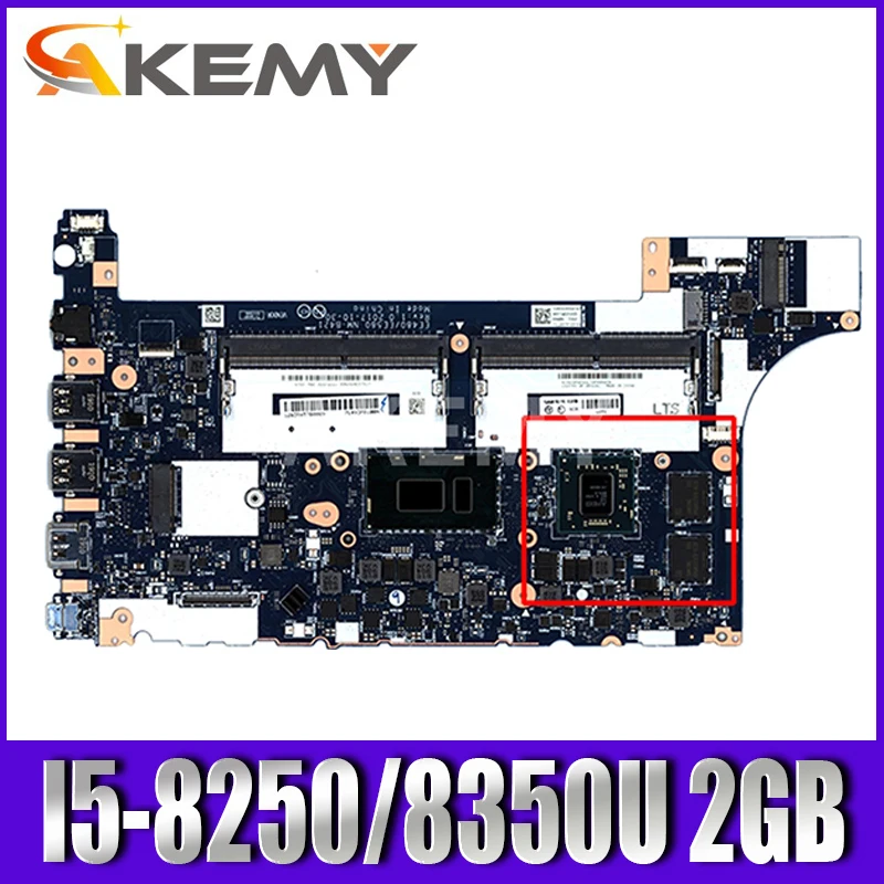 

For lenovo ThinkPad E480 E580 01LW922 original mainboard NM-B421 Laptop motherboard 100% fully tested With i5-8250/8350U 2GB