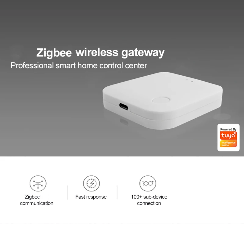 

Умный шлюз Tuya ZigBee, хаб для умного дома, мост, приложение для умного дома, беспроводной пульт дистанционного управления, работает с Alexa Google Home