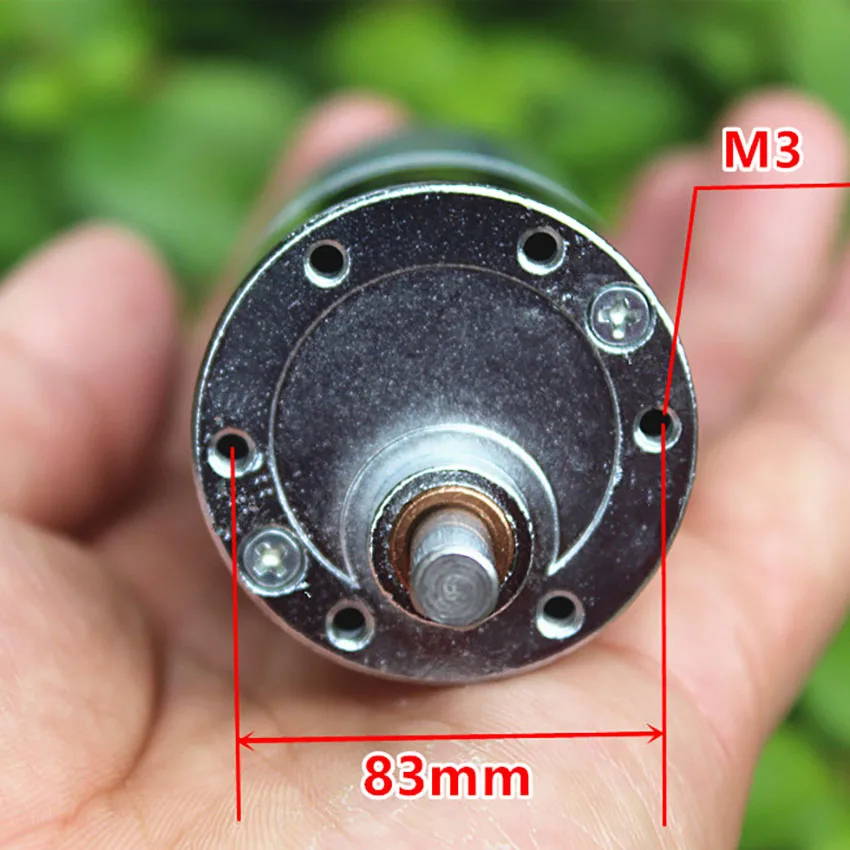 1 шт. 37 коробка передач 555 редукторный двигатель постоянного тока Низкая скорость