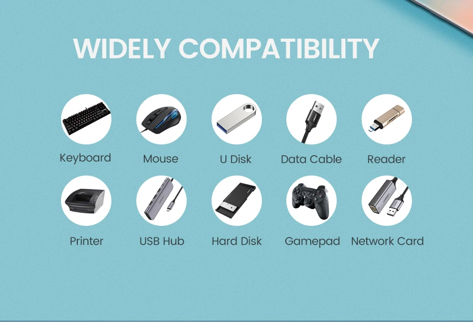 Ugreen USB C к USB адаптер Тип C OTG USB кабель C штекер USB 3,0 A женский кабель адаптер для MacBook Pro samsung S9 USB-C OTG