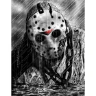 Алмазная вышивка 5D сделай сам из фильма ужас, маска на Хэллоуин, маска-убийца, алмазная живопись, вышивка крестиком, украшение для дома, подарок на Хэллоуин