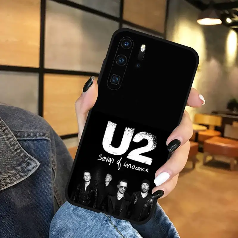 

U2 Bono The Edge Phone Case Funda For Huawei P9 P10 P20 P30 Lite 2016 2017 2019 plus pro P smart