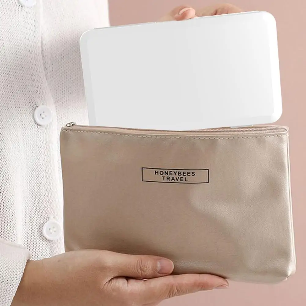 1 шт. Портативный маска для полости рта чехол Пряжка хранения опечатанной коробки