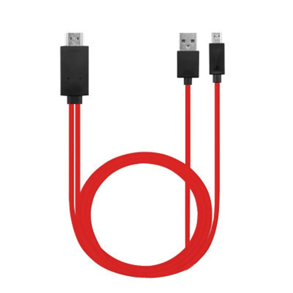 Android мобильный телефон к Hdmi Hd кабель для samsung Galaxy 11Pin видео кабель|Беспроводные