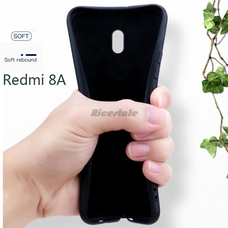 Ультратонкий яркий матовый цветной чехол для Xiaomi Redmi 8A Силиконовый ТПУ мягкий