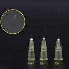 Маленькая игла 13 мм 4 мм 25 мм одноразовая 30 г медицинская микропластиковая инъекция Косметическая Стерильная игла хирургический инструмент