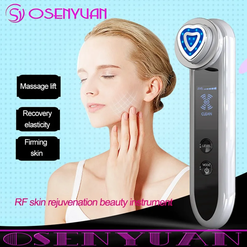 

5in1 RF&EMS Radio Mesotherapy Electroporation Face Beauty Pen Radio Frequency LED Photon Face Skin Rejuvenation Remover Wrinkle