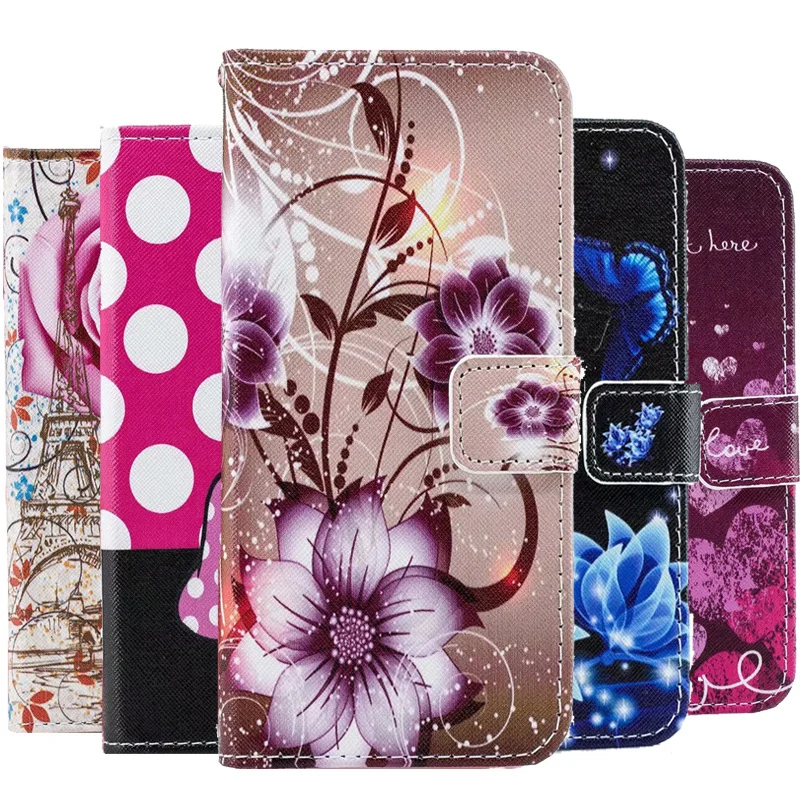 

Rose Leather Flip Cover For Huawei for Honor 8A 8S 8C 8X 10i 20 10 Lite P30 P20 7C 7A Pro Y9 Y5 2018 Y7 Y6 2019 Wallet Case