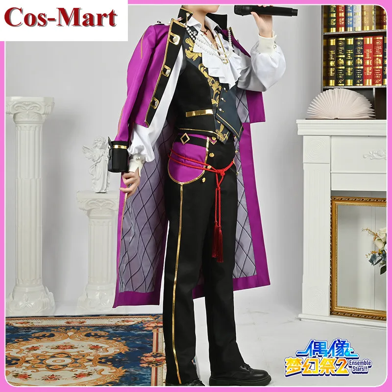 Костюм для косплея Cos-Mart Game Ensemble Stars Hasumi Keito/Kanzaki Souma/Kiryu Kuro в рамках активной вечеринки ролевых игр.
