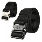 Нейлоновый тактический военный мужской ремень, уличные спортивные металлические пряжки, регулируемый пояс для походов, путешествий, охоты, армейский тренировочный пояс