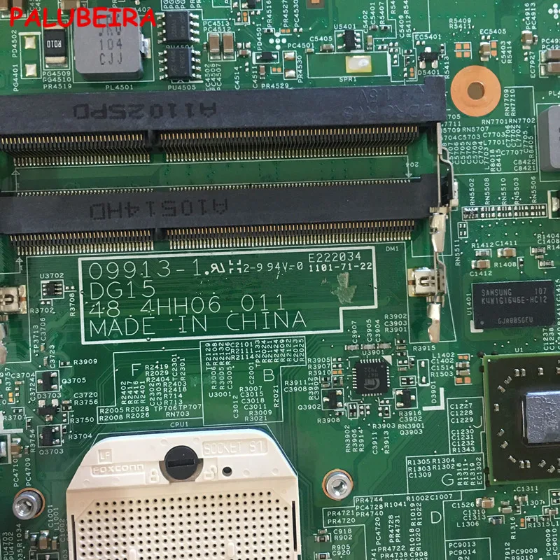PALUBEIRA CN 0YP9NP YP9NP материнская плата для ноутбука dell Inspiron 15R M5010 Материнская 48.4HH06.011