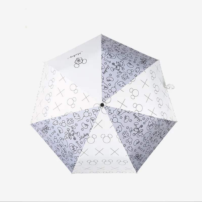 Зонт Микки Мауса Дисней складной автоматический зонт с защитой от ветра большие