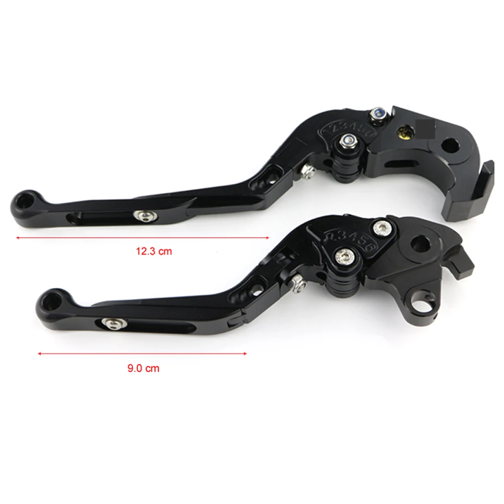Подходит для Kawasaki Ninja 400R ER-6N ER-6F ZX9R ZX-6R ZX6R ZR750 Zephyr ZR7/S Z750/S складные регулируемые