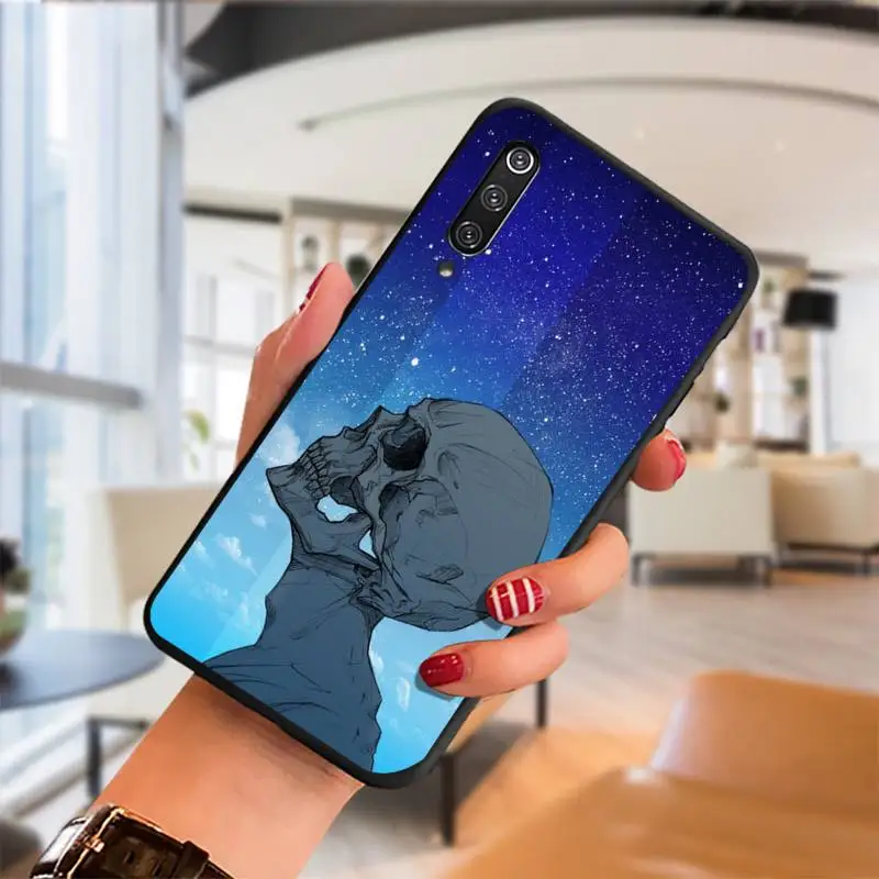 

Trend Skeleton Phone Case For Samsung A01 A10 A20 M30 A40 A50 A51 A70 A71 A80 Cover Fundas Coque