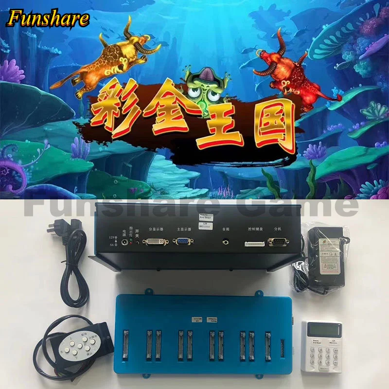 

Fish Table Machine Video Arcade Games Board Golden King