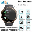 VSKEY, 10 шт., закаленное стекло для Suunto 7, Защитная пленка для экрана наручных часов D43, защита от царапин