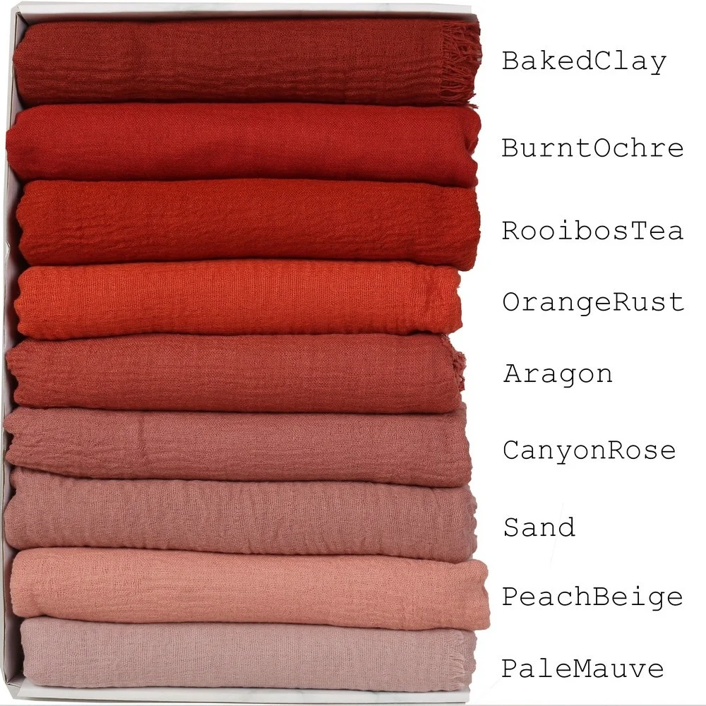 

180X90CM Wholesale 10pcs Crinkle Crimp Cotton Viscose Turban Hijab Shawls Women Muslim Scarf