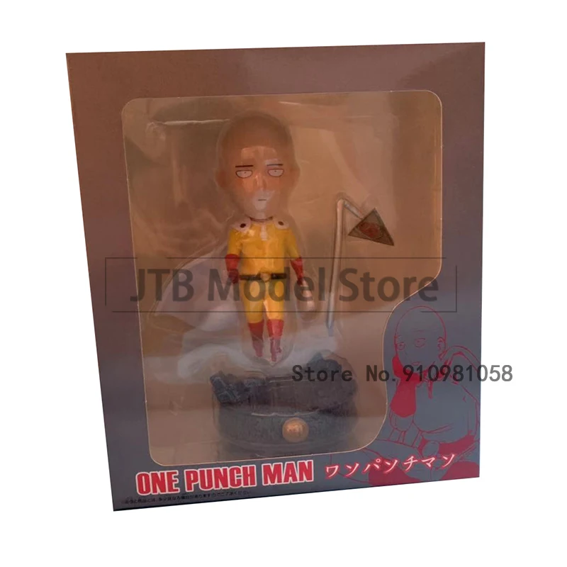 One Punch Man версии Сайтама учитель Buys прямо сейчас овощи лысый Cape18CM ПВХ GK статуя