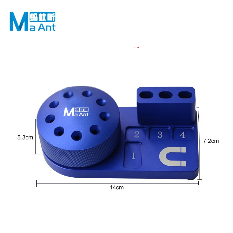 new ma ant multi function screwdriver holder tool for mobile phone repair storage componentfinishing parts desktop storage rack free global shipping