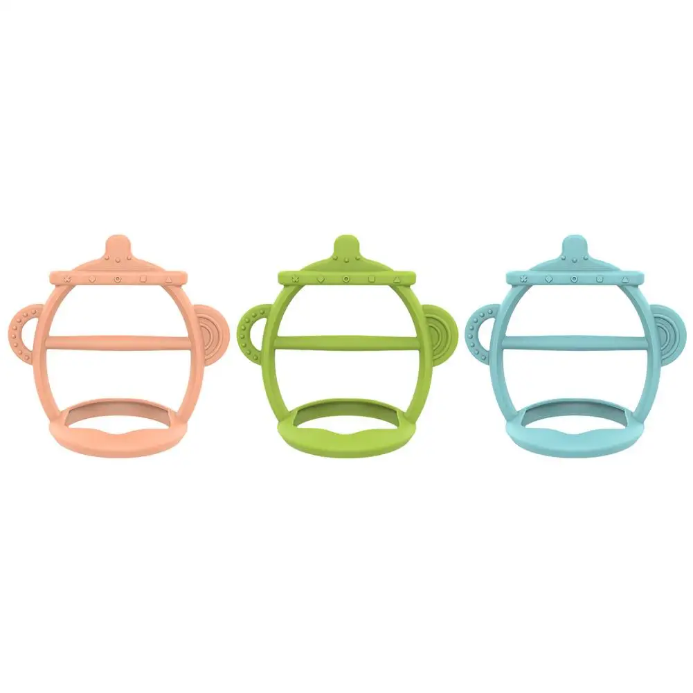 

New Teeth Care Silicone Baby Wrist Teether Soothing Cartoon Pacifier For Infants Newborns Baby Molar Toys Teether Kids Gift