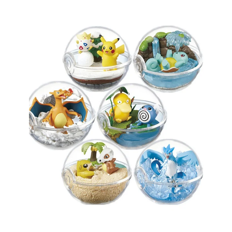 2020 Новая фигурка Pokemon игрушка Пикачу Pocket Elf Ball Ручная деформация робот Baby Set| |