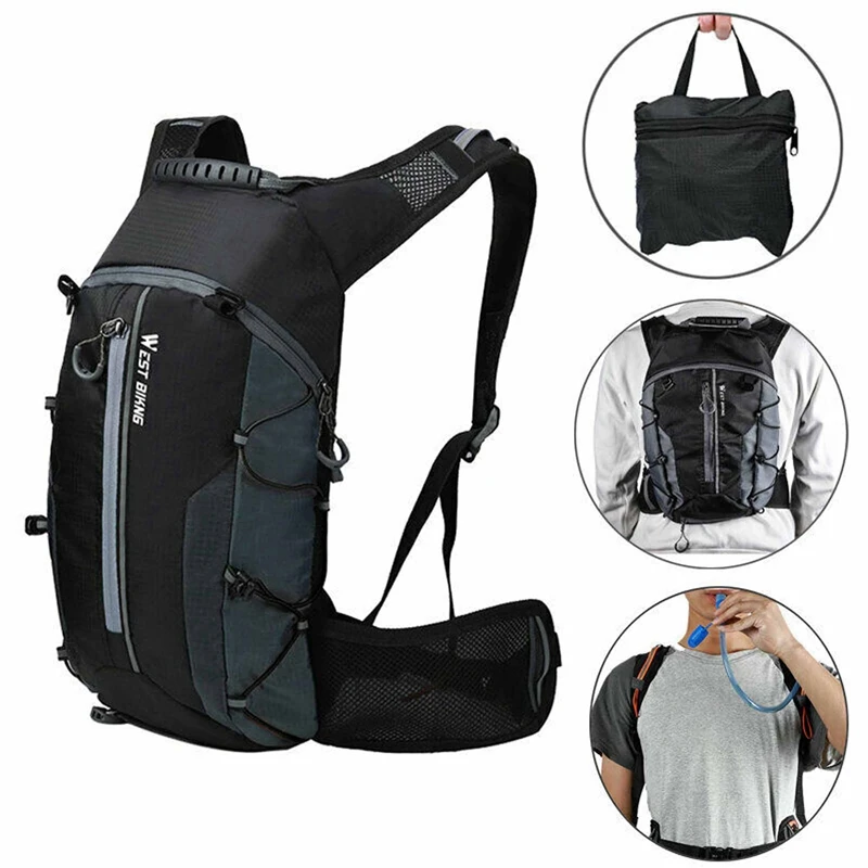 

WEST BIKING Waterproof Bicycle Bag Cycling Backpack Rucksack Breathable