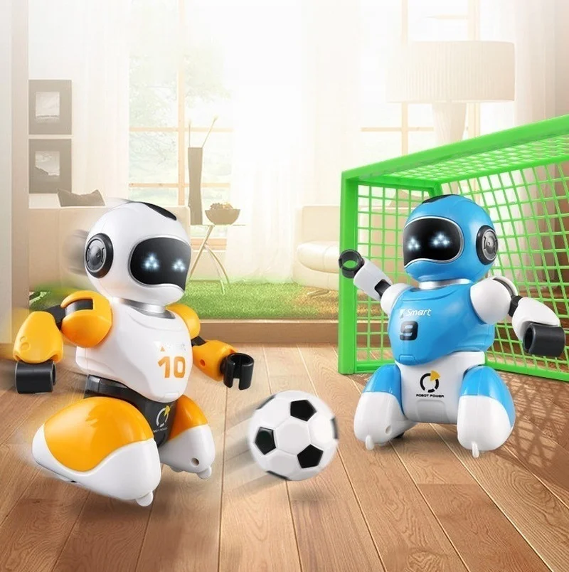 Футбол Робот Игрушки RC интеллектуальные боевые роботы Программирование детский подарок для мальчиков умные роботы игрушки