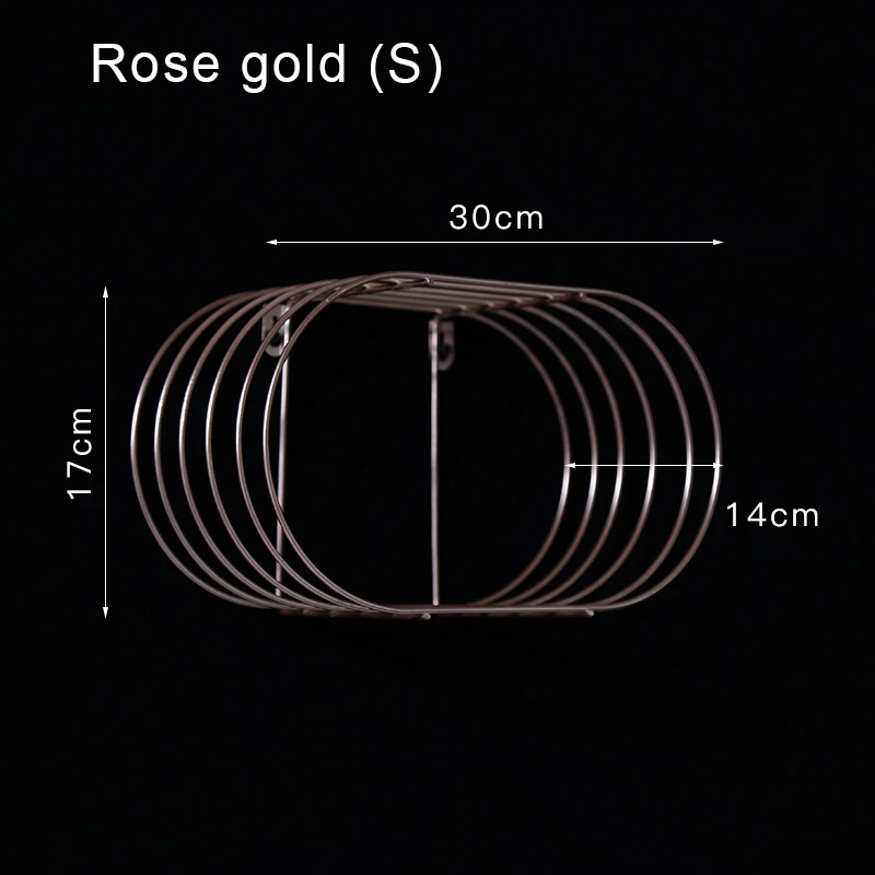 

Nordic Wall-Hung Shelf Iron Round Wall Rack Home Decoration Living Room Bedroom Background Wall Storage Rack Shelf Simple Design