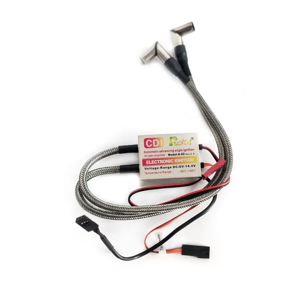Rcexl Electronic NGK ME-8 1/4-32 90 Degree Twin Ignition + Universal Sensor kit | Игрушки и хобби