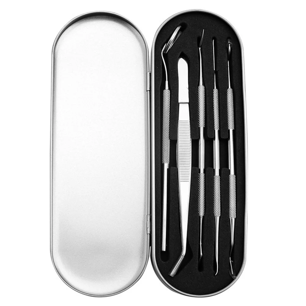 5 шт. инструменты для ухода за здоровьем портативная зубная щетка с двойной