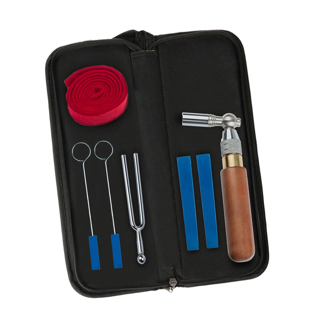 

Professional Grand Piano Tuner Kit Wrench Hammer Set Repair Maintence Tools