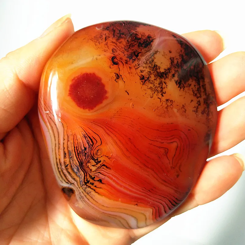 Агатовые пальмовые камни Sardonyx из натурального камня игровые маленькие и