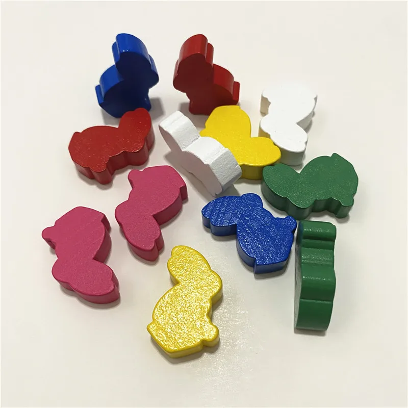 DIY деревянный кролик шахматные