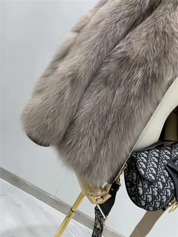 Abrigos mujer invierno шуба из натурального Лисьего меха женская зимняя короткая Повседневная мотоциклетная Лоскутная куртка из натуральной кожи Верхняя одежда