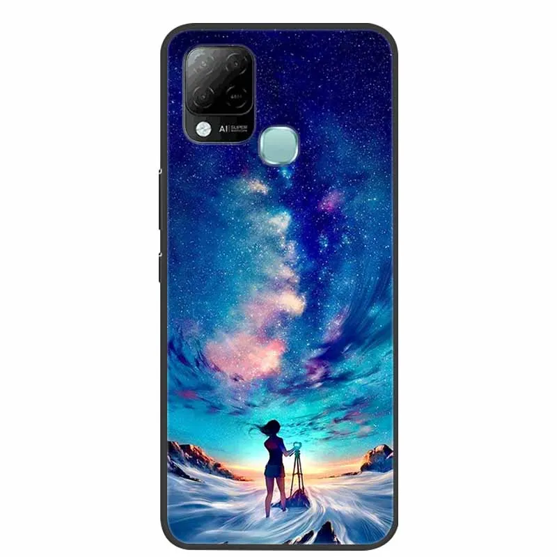 for infinix hot 10s 11s case marble soft silicone back cover for infinix hot 10s nfc phone coves for infinix hot 10t 11 fundas free global shipping