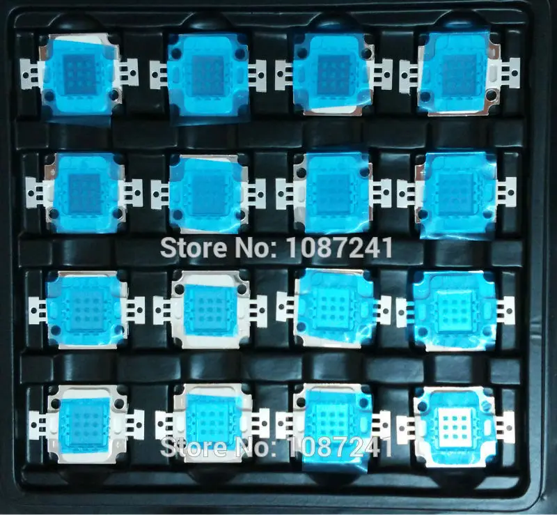 

Free shipping uv led diode 3w 10w 20w 30w 50w 100w 390nm 395nm 400nm with 20mm black pcb,for uv printer/ink curing