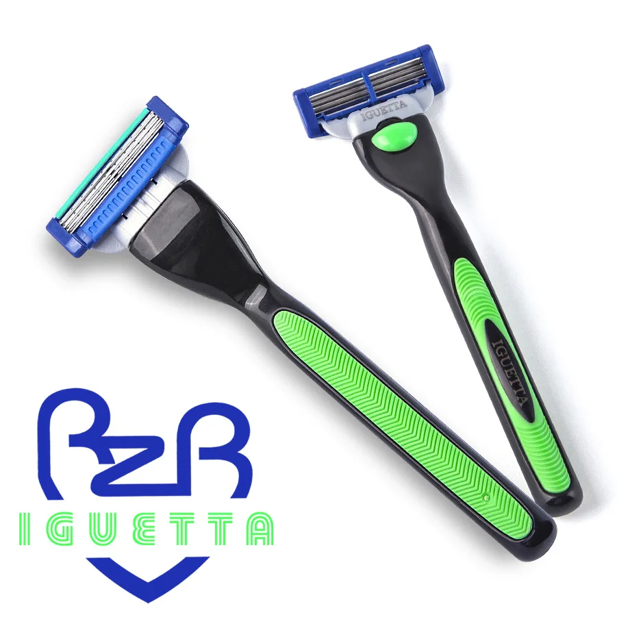 1 ручка + 2 лезвия. Лезвия для Мужской бритвы кассеты ухода за лицом