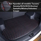 5 цветов коврик для багажника автомобиля для Hyundai Tucson Sonata IX25 IX35 Энсино SantaFe Veloster автомобиль Коврики для багажника аксессуары для интерьера ковер