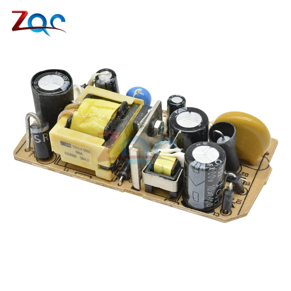 AC-DC 12V 1A 1000MA/1.2A 1200MA переключение Питание монтажная плата DC Напряжение Регулятор модуль из-за цветопередачи монитора 110V 220V 50/60HZ