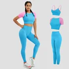 Женский спортивный костюм для фитнеса, SMLXLXXLXXXL4XL4XL5XL5XL5XL5xl, цвет в ассортименте