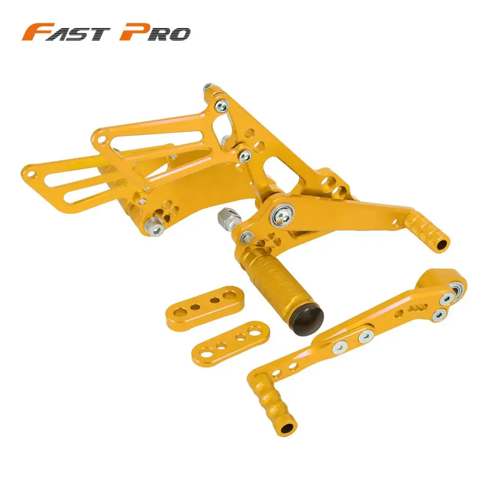 Регулируемые подножки для мотоциклов педалей GSXR600 GSX600R GSXR 600 GSXR750 GSX750R 750 2011-2015 |
