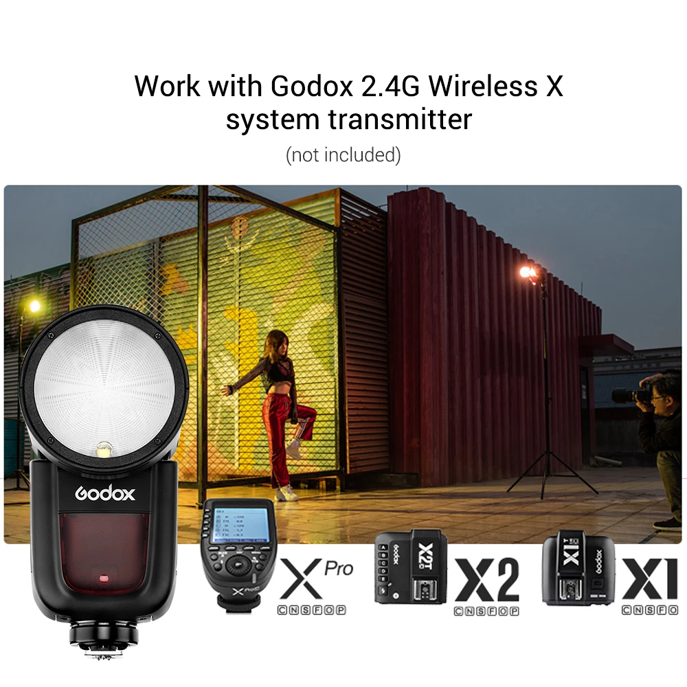 Pаспродажа Godox V1P фотовспышка Speedlite круглая головка вспышка 2,4G Беспроводная система X для PENTAX + AK-R1 карманная вспышка набор аксессуаров Цена Godox V1P фотовспышка Speedlite круглая головка вспышка 2,4G Беспроводная система X для PENTAX + AK-R1 карманная вспышка набор аксессуаров