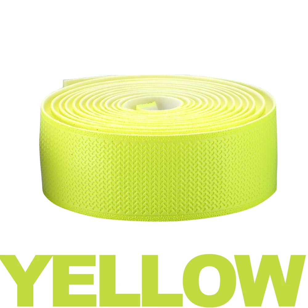 Yellow OG-EVKIN для шоссейного велосипеда, клейкие полоски для велосипедного руля, ленты для велосипеда, Аксессуары для велосипеда из полиуретана/EVA BT001 - Цвет: Yellow